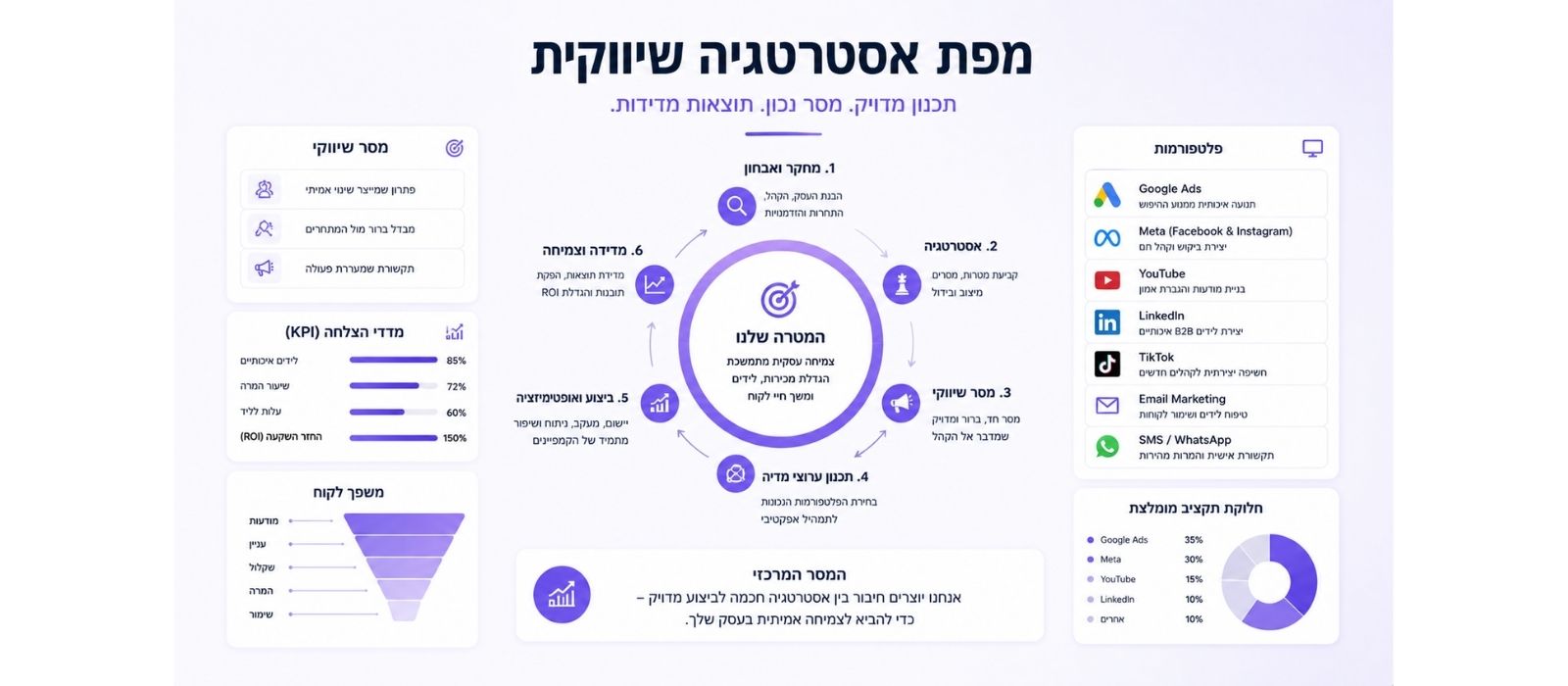 מפת אסטרטגיה שיווקית טומנה מפת אסטרטגיה שיווקית טומנה